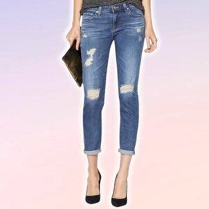 NWT AG Adriano Goldschmied The Stilt Cigarette Jean Size 25 Made in USA